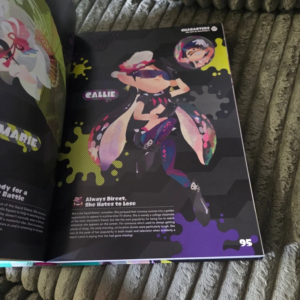 The Art of Splatoon 2 Hardcover Illustrated Art Book
